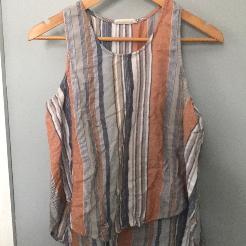 Striped tank top